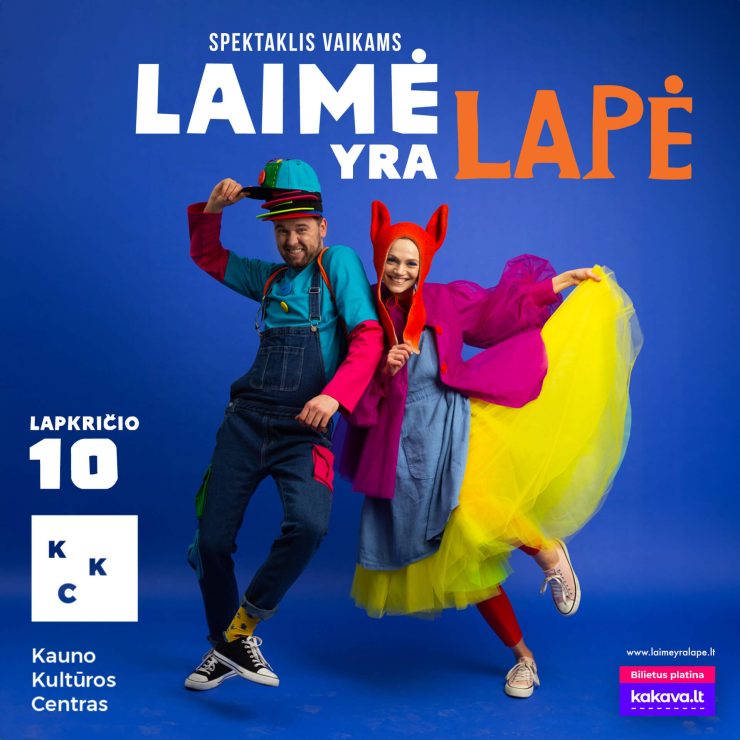 Spektaklis „Laimė yra lapė“