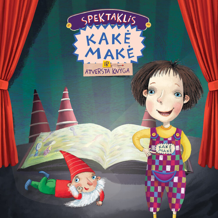 Spektaklis vaikams „Kakė Makė ir atversta knyga“
