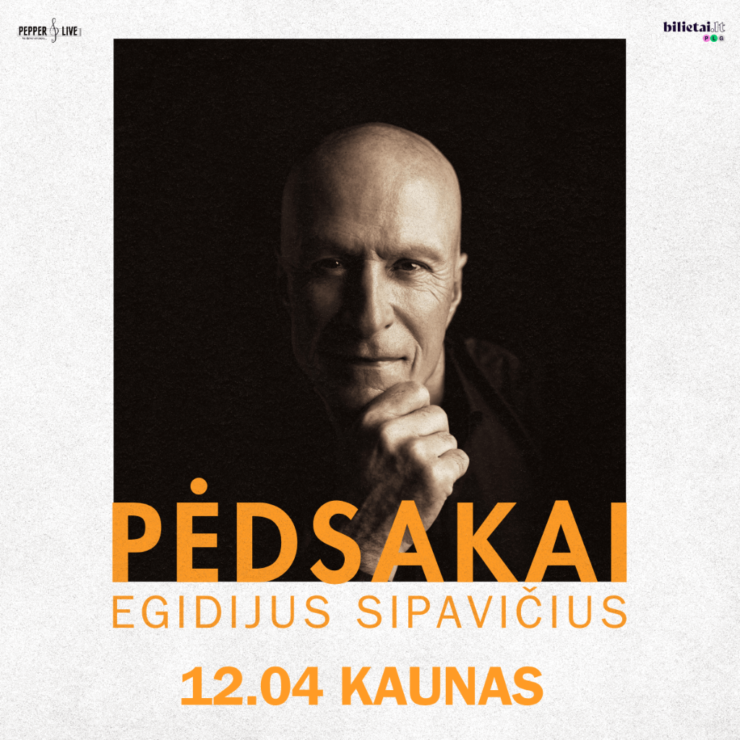 Egidijus Sipavičius. „Pėdsakai“ koncertas