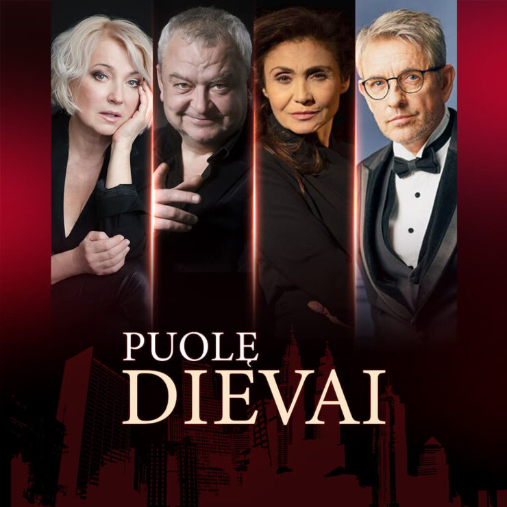 Egocentriška komedija „Puolę dievai“