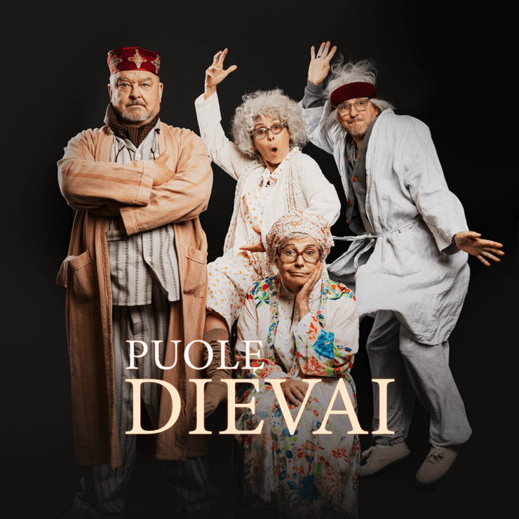 Egocentriška komedija „Puolę dievai“