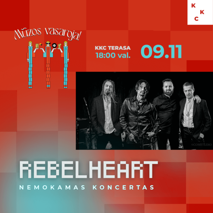 Rebelheart | Mūzos vasaroja!