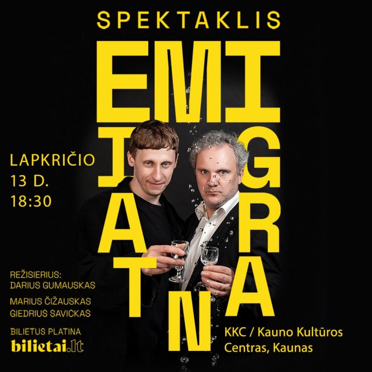 Komedija „Emigrantai“