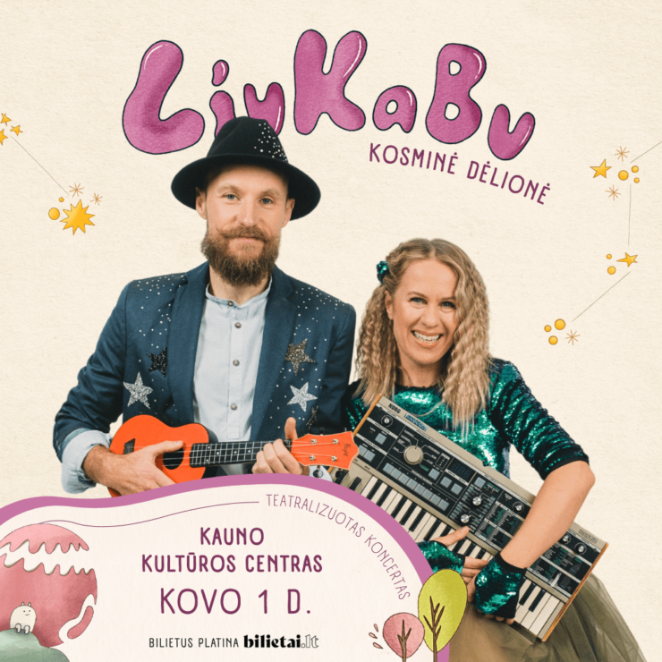 „LiuKaBu“ teatralizuotas koncertas „Kosminė dėlionė“