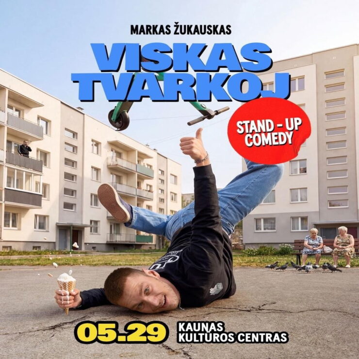 Stand-up. Markas Žukauskas „Viskas tvarkoj“