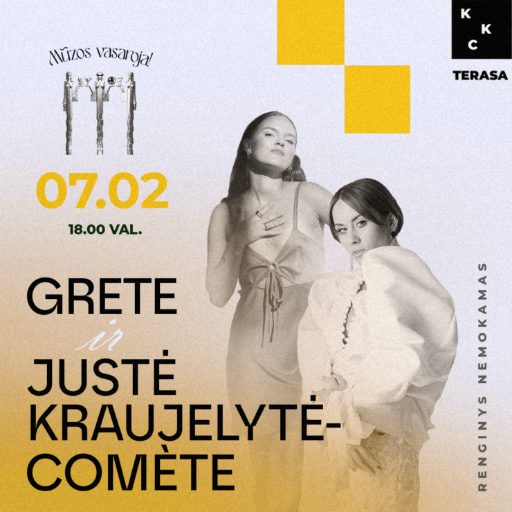 Grete ir Justė Kraujelytė – Comète | Mūzos vasaroja!