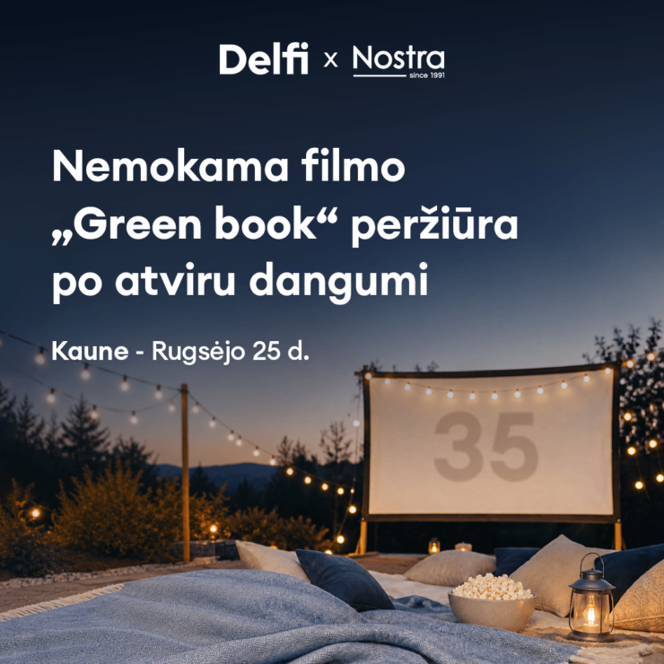 Nemokama filmo „Green book“ peržiūra po atviru dangumi