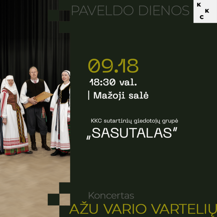 Koncertas „Ažu vario vartelių“ │ Paveldo dienos