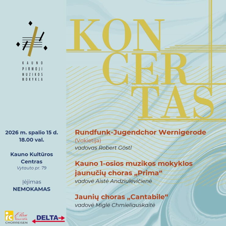 Kauno pirmosios muzikos mokyklos koncertas
