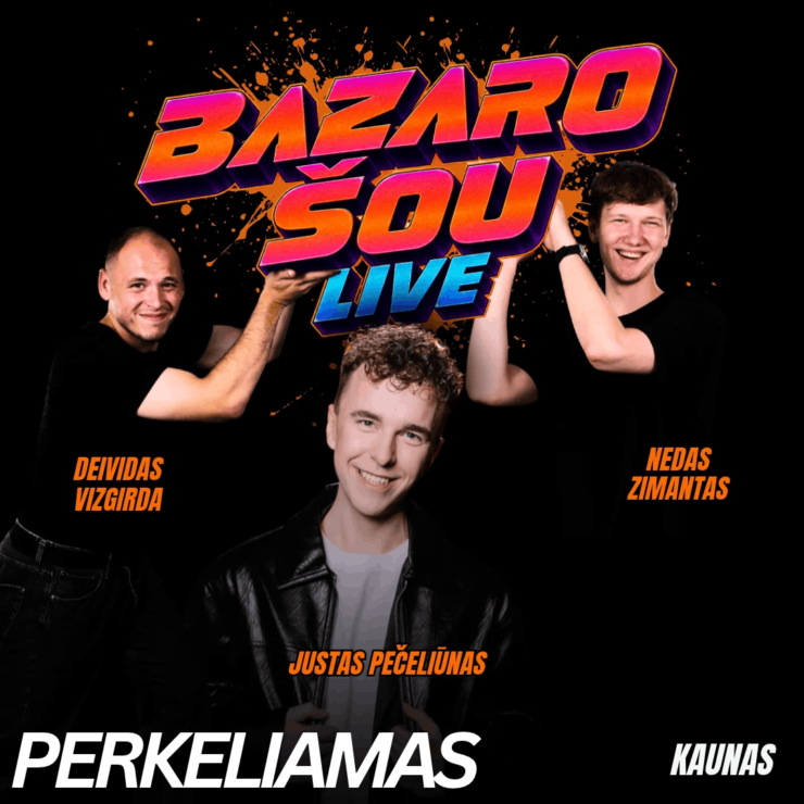 PERKELTAS. Live tinklalaidė „Bazaras? Bazaras“