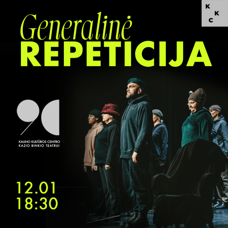 Spektaklis „Generalinė repeticija“
